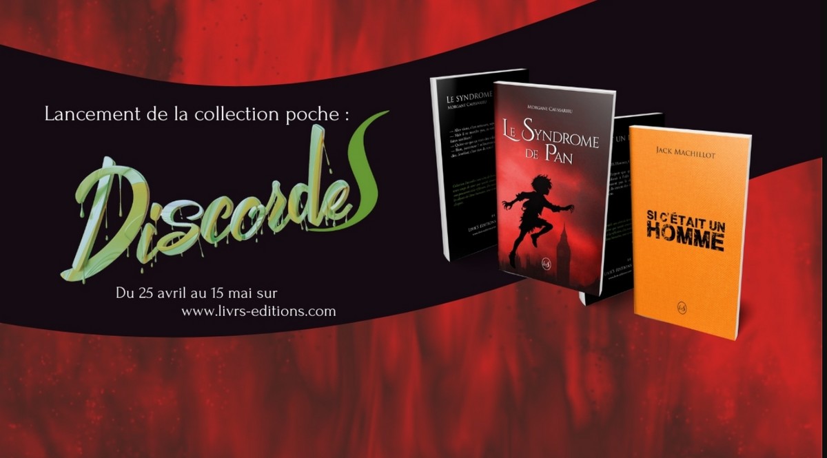Discordes, la nouvelle collection de novellas de Livr'S Éditions ! Emilie Ansciaux est notre invitée.